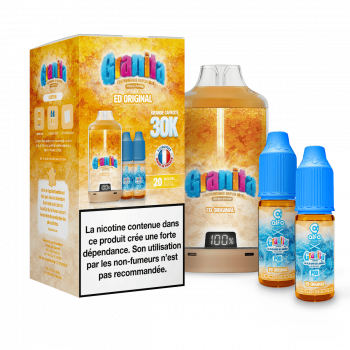 Kit Big Puff Granita 30K 2x10ml 20mg