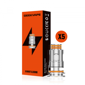 Pack de 5 resistances B Boost 0.15ohm GeekVape