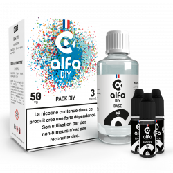Pack DIY 200ml 50/50 3mg Alfa DIY
