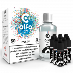 Pack DIY 200ml 50/50 9mg Alfa DIY