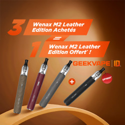 Offer Wenax M2 Leather Edition Kit Geekvape