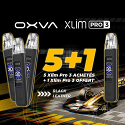 Offre Kit XLim Pro 3 Black Leather OXVA