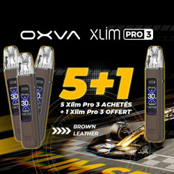 Offre Kit XLim Pro 3 Brown Leather OXVA