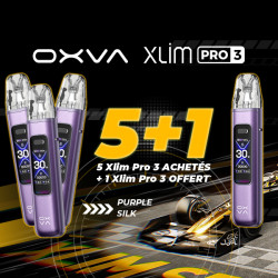 Offre Kit XLim Pro 3 Purple Silk OXVA