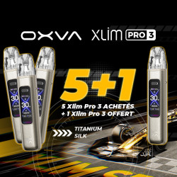 Offer XLim Pro 3 Kit Titanium Silk OXVA