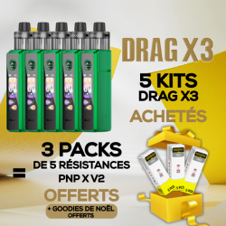 Offer Drag X3 Kit Moss Green Voopoo