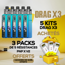 Offre Kit Drag X3 Sky Blue Voopoo