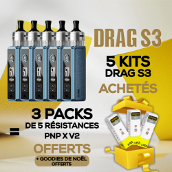 Offer Drag S3 Kit Blue Voopoo