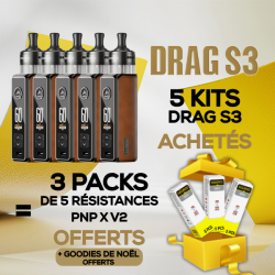 Offer Drag S3 Kit Brown Voopoo