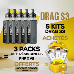 Offer Drag S3 Kit Metal Grey Voopoo