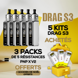 Offre Kit Drag S3 White Voopoo Offre Kit Drag S3 White Voopoo