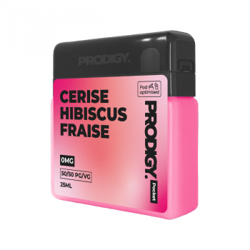 Cerise Hibiscus Fraise Prodigy Pocket Vape Maker 25ml