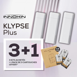 Offre Kit Klypse Plus Crystal Silver Innokin