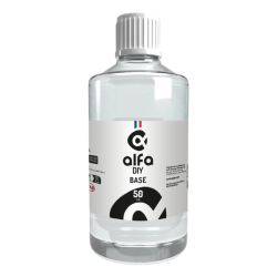 Base 500mL 50/50 00mg Alfa DIY