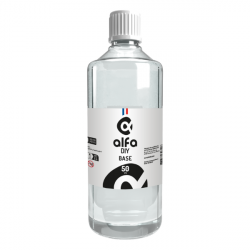 Base 1000mL 50/50 00mg Alfa DIY