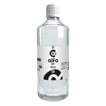 Base 1000mL 50/50 00mg Alfa DIY
