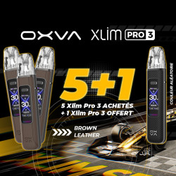 Offre Kit XLim Pro 3 Brown Leather OXVA