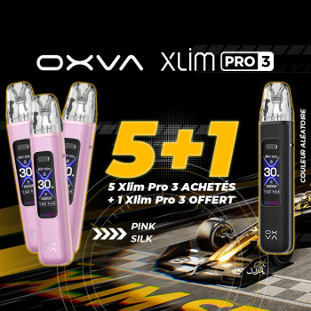 Offre Kit XLim Pro 3 Pink Silk OXVA