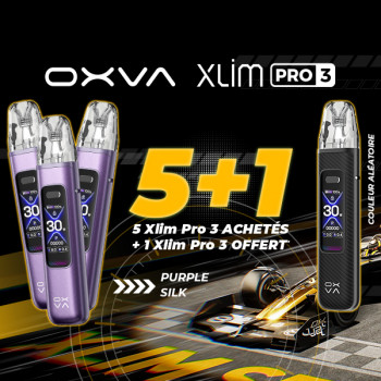 Offre Kit XLim Pro 3 Purple Silk OXVA