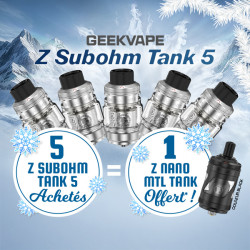 Offer Z Subohm Tank 5 Cold Silver Geekvape