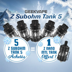 Offre Z Subohm Tank 5 Glossy Black Geekvape