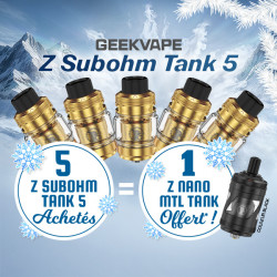 Offer Z Subohm Tank 5 Glossy Gold Geekvape