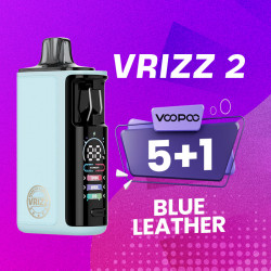 Kit Vrizz 2 Voopoo 5+1 - Blue Leather