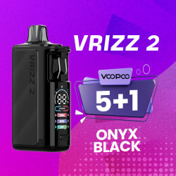 Kit Vrizz 2 Voopoo 5+1 - Onyx Black