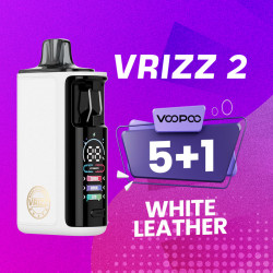 Kit Vrizz 2 Voopoo 5+1 - White Leather