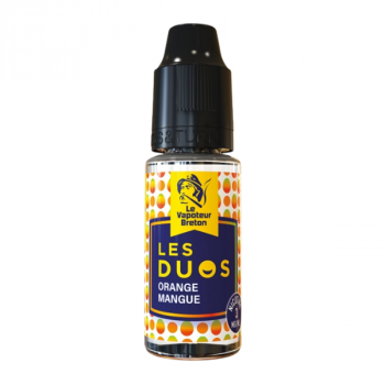 Orange Mangue Duo Sensations Le Vapoteur Breton 10ml