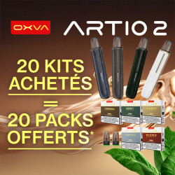 Offre d'implantation Artio 2 Oxva kits + cartouches 2mL 18mg