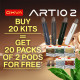 Implantation pack Artio 2 Oxva kits + cartridges 2mL 18mg