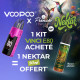 Offre Kit Vinci E80 Rose Red Voopoo x Nektar 50mL LIPS