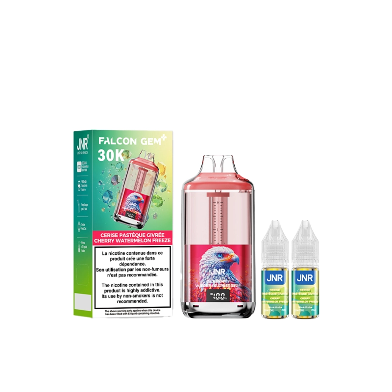 E-liquide
Cherry Watermelon Freeze 10ml Sel de Nicotine
- JNR