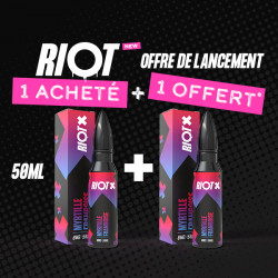 Offre Myrtille Framboise RIOT 50mL