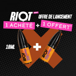 Offre Orange Framboise Glacée Nic Salt RIOT 10mL