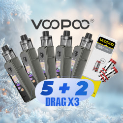 Offre Kit Drag X3 Gray Metal Voopoo