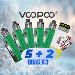 Offre Kit Drag X3 Moss Green Voopoo