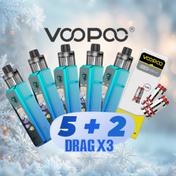Offer Drag X3 Kit Sky Blue Voopoo