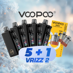 Kit Vrizz 2 Voopoo 5+1 - Black Leather