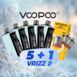 Kit Vrizz 2 Voopoo 5+1 - Blue Leather