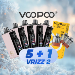 Kit Vrizz 2 Voopoo 5+1 - Pink Leather