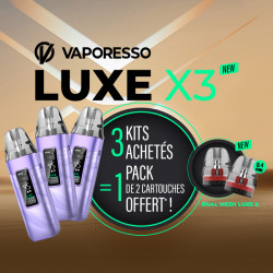Offer Luxe X3 Kit Fluid Purple Vaporesso