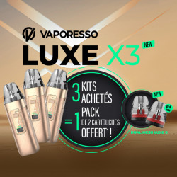 Offer Luxe X3 Kit Gold Silk Vaporesso