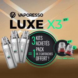 Offre Kit Luxe X3 Grey Silk Vaporesso