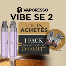 Offre Kit Vibe SE 2 Gleaming Purple Vaporesso
