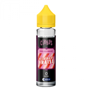 Strawberry Milkshake Cirkus Gourmand By VDLV 50mL