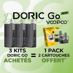 Offer Doric Go Kit Metal Gray Voopoo