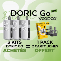 Offre Kit Doric Go Silver Voopoo