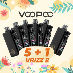 Kit Vrizz 2 Voopoo 5+1 - Black Leather